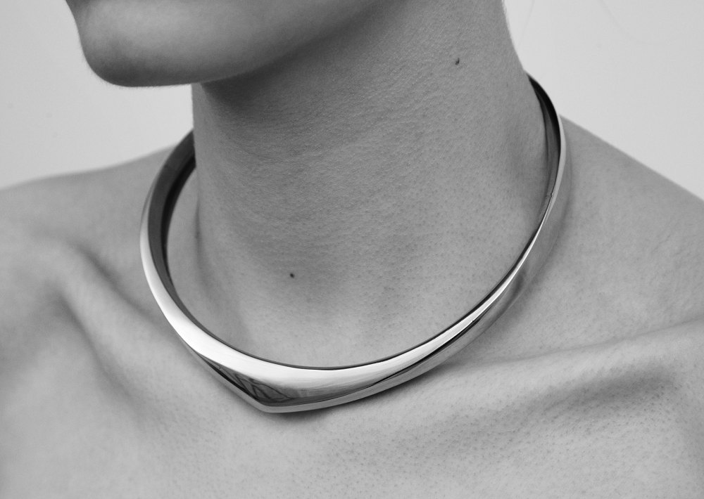 diamond choker in gold xeniabous design jewellery goldenstonecollection stone nr 32