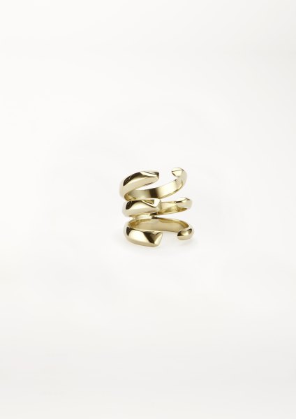 xenia bous schmuck golden stone 21 triple stone ring gold