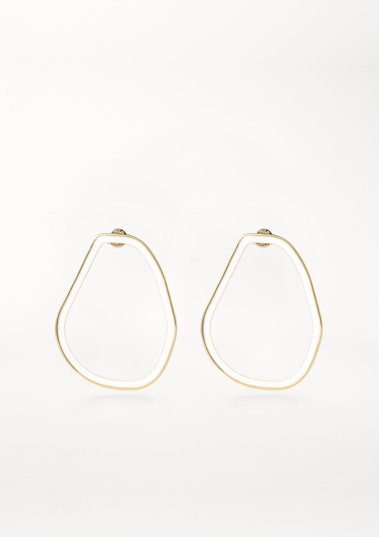 xenia bous jewellery coloured stone 04 earrings weiß white
